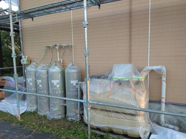 甲州市　屋根外壁塗装工事